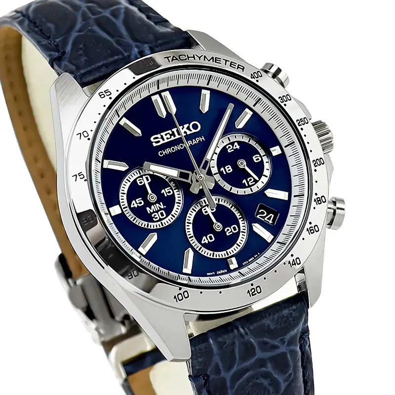 Seiko Spirit Chronograph Blue Dial Men’s Watch | SBTR019